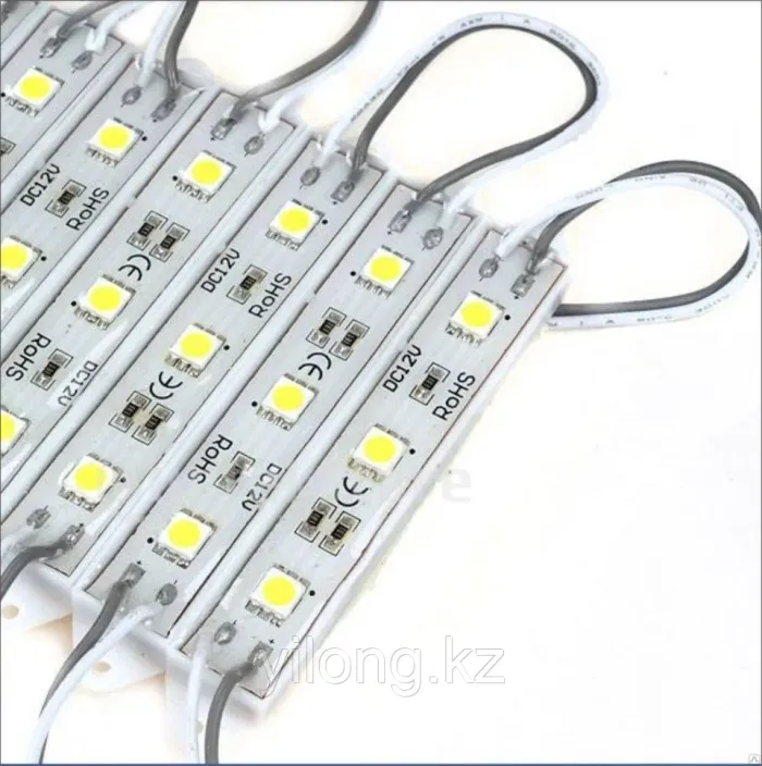 Светодиодный модуль 5050 Залитые (IP65) 0,72W, Цвет - Синий