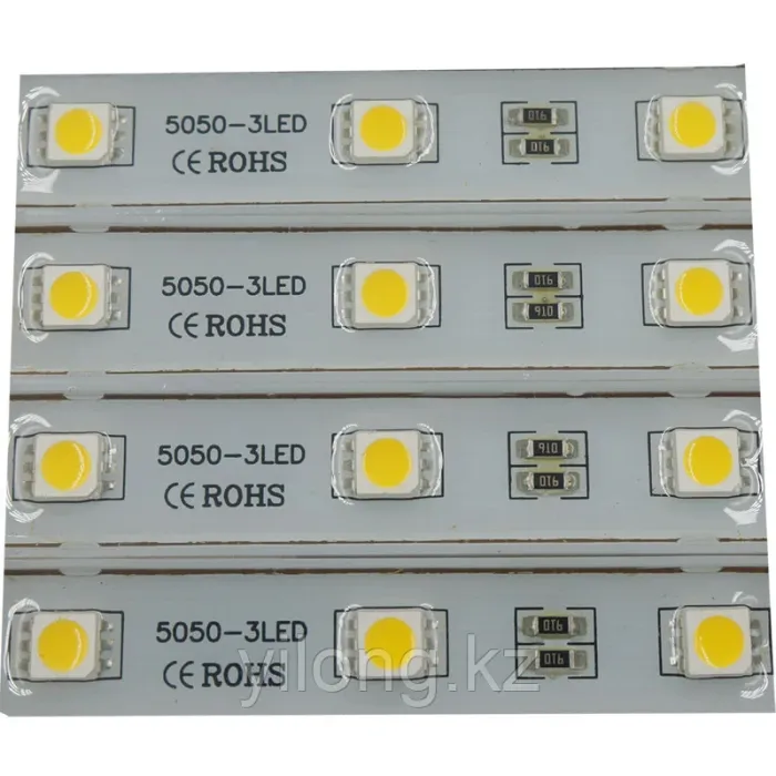 Светодиодный модуль 5050 Залитые (IP65) 0,72W, Цвет - Синий