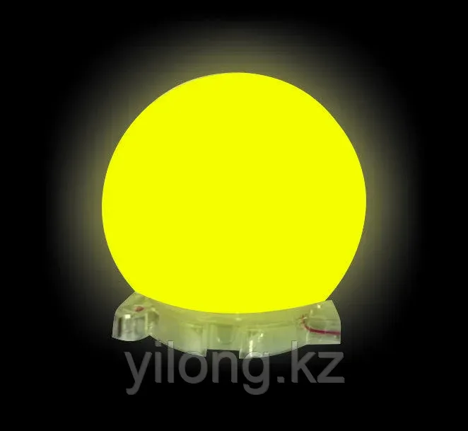 LED пиксель мяч цвет желтый