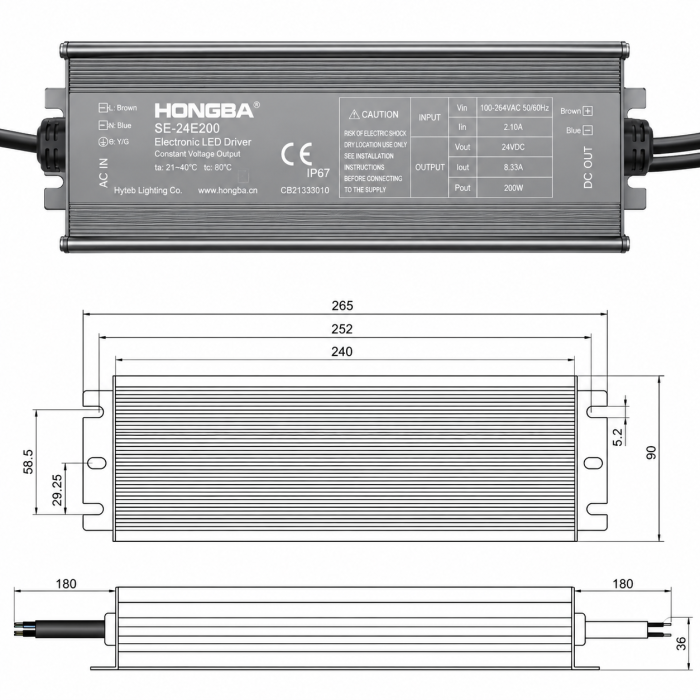 Трансформатор 400W Закрытый
