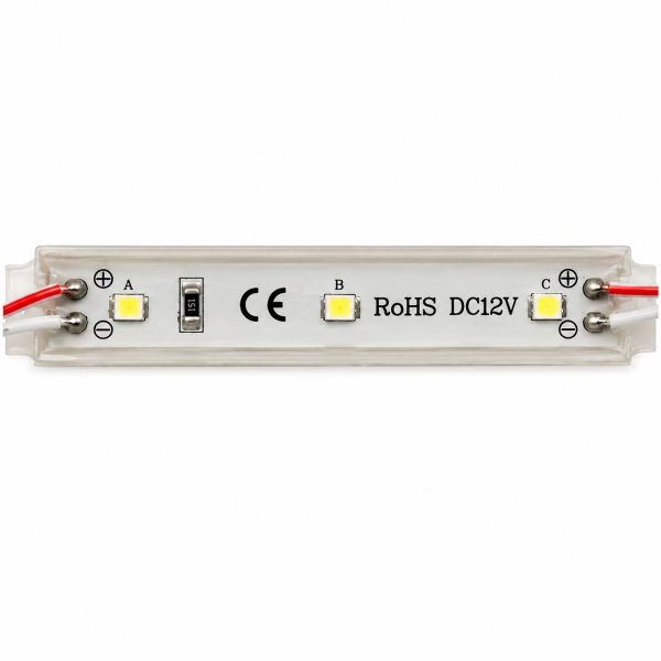 Светодиодные модули 2835 Залитые (IP65) 0,36W, Цвет - Белый