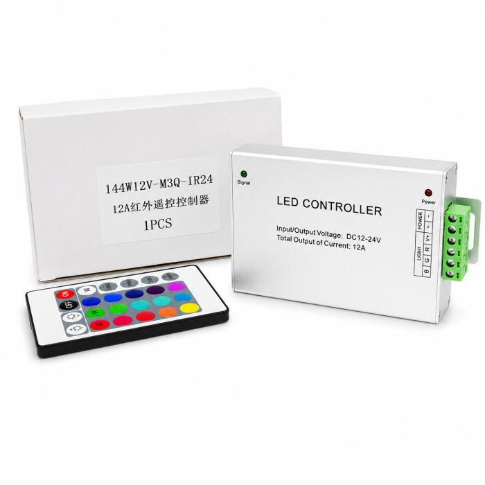 RGB-КОНТРОЛЛЕР 144W12V-M3Q-IR24
