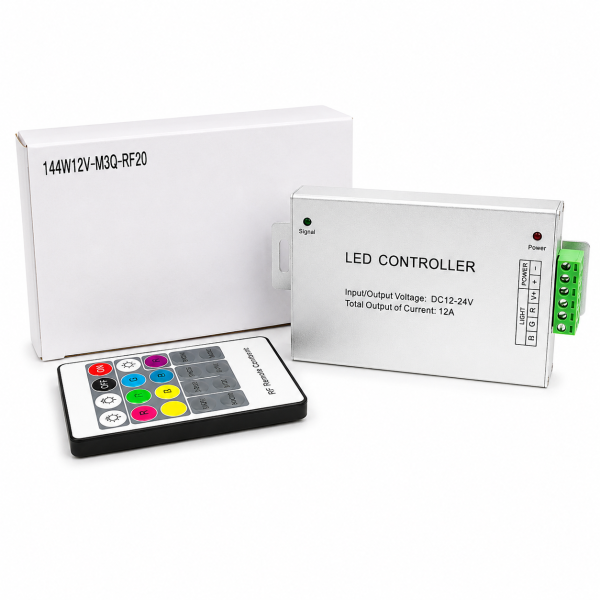 RGB-КОНТРОЛЛЕР 144W12V-M3Q-RF20